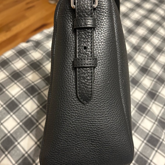 The Horse “Lottie” Black Leather Shoulder Bag - Picture 5 of 11